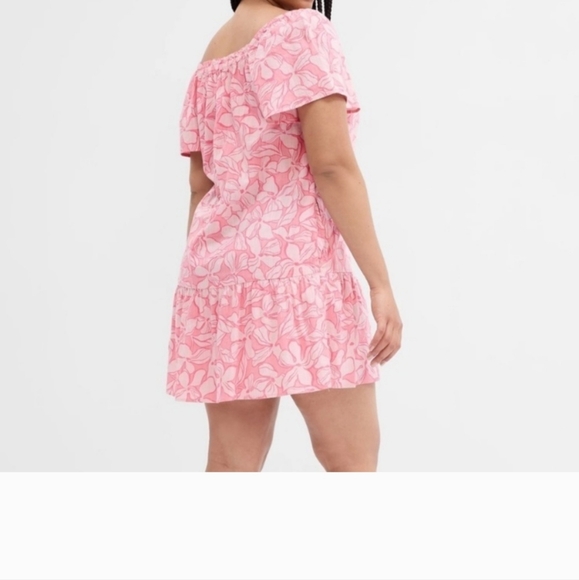 GAP Print Squareneck Mini Dress size XL - Picture 3 of 3